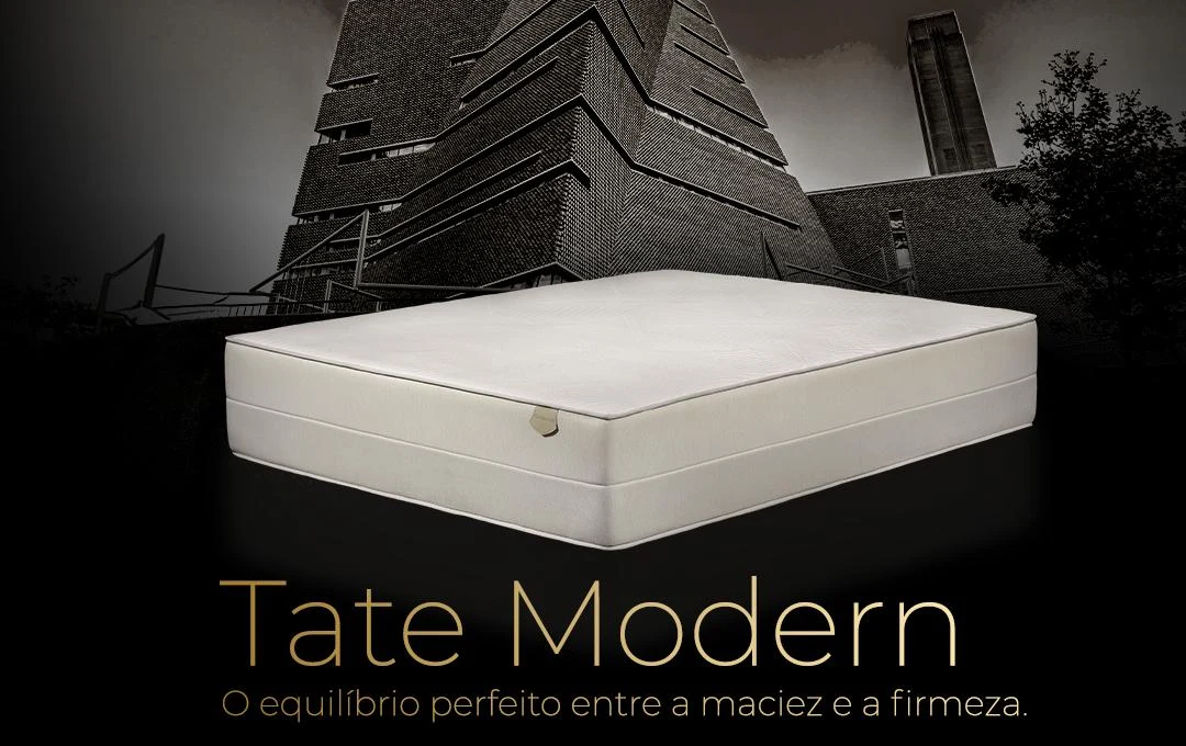Linha Arte Tate Modern Ortobom Pinheiros